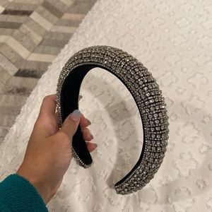 Handmade crystal headband, perfect condition
